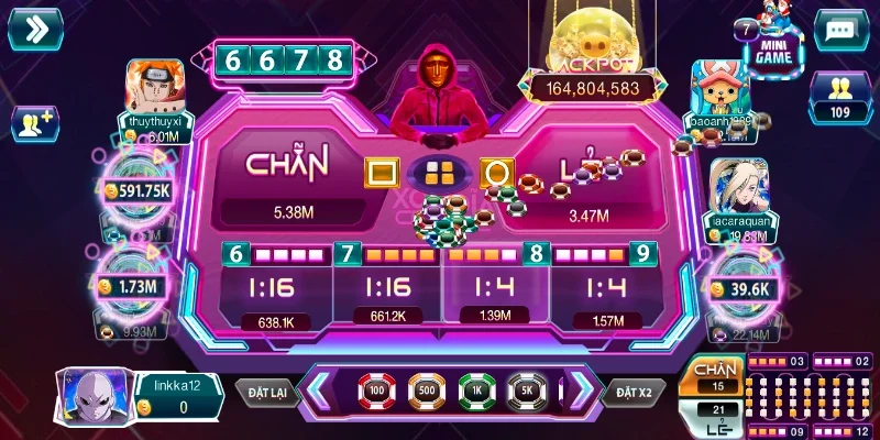 Tìm hiểu thông tin về tựa game xóc đĩa con mực